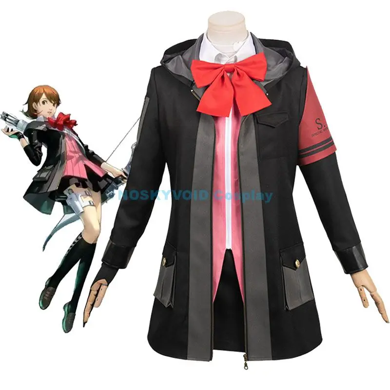 

Persona 3 Costumes Yukari Takeba Cosplay JK Uniform Skirts P3 Private Moonlight Academy Schoolgirl School Uniforms Comic Con