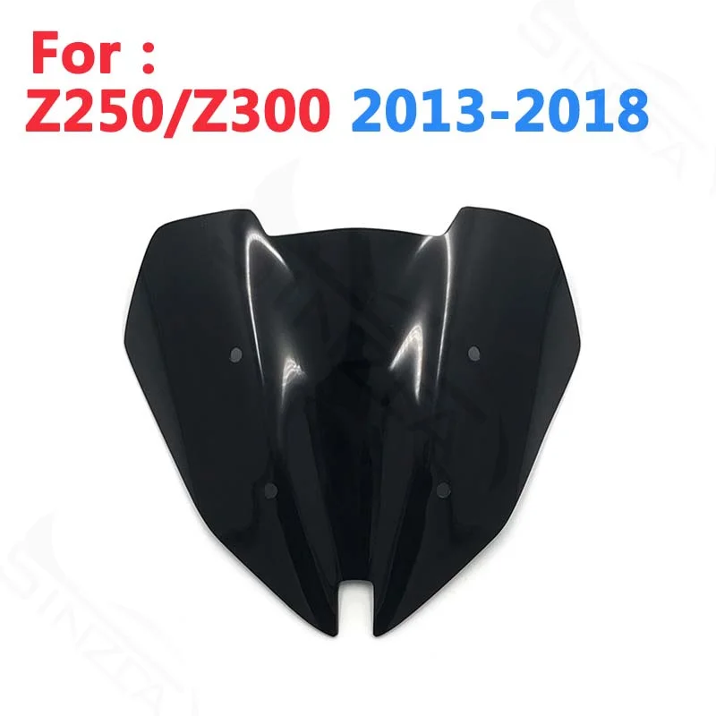 

Ветрозащитные дефлекторы ветрового стекла для Kawasaki Z250 Z300 Z 250 300 2013-2018 2014 2015 2016