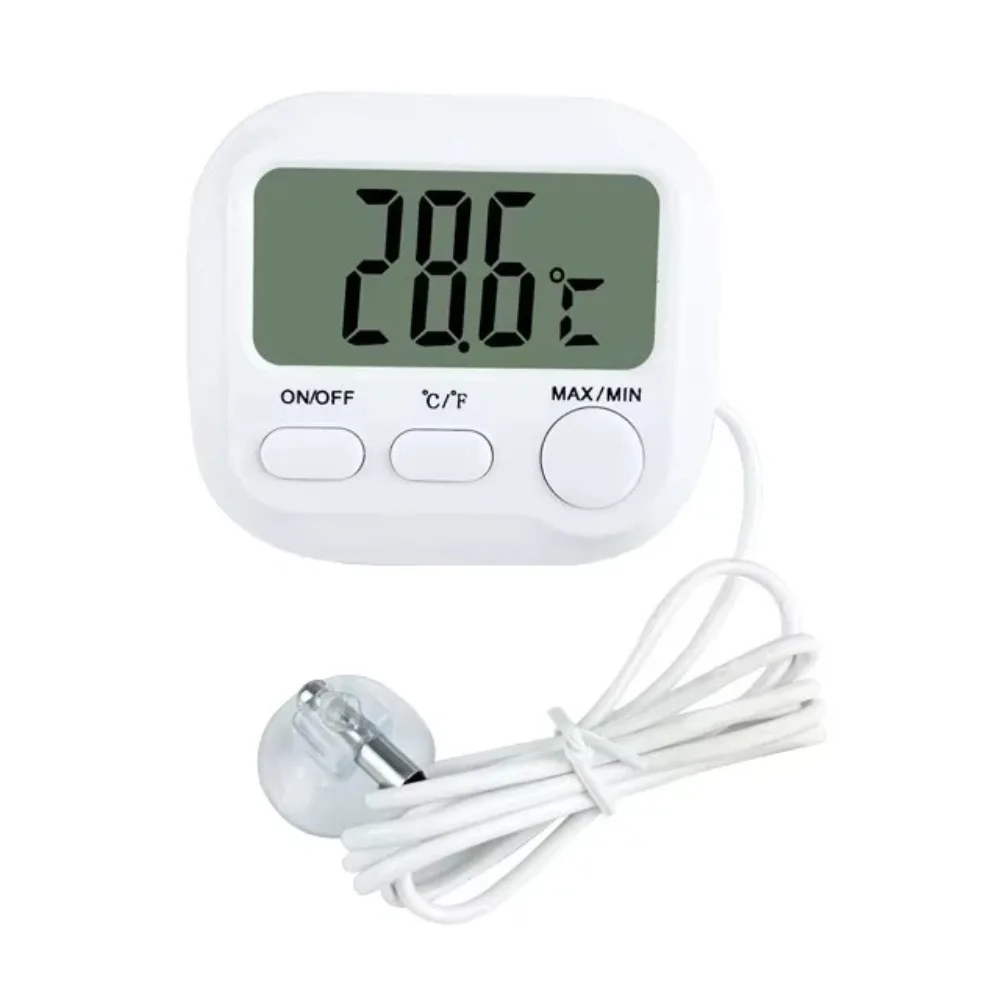 Precision Sensor Digital Thermometer High Accuracy Dual Unit Switching Aquarium Thermometer Plastic Measuring Tool