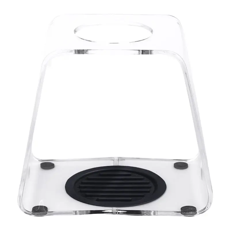 

ABZL Coffee Dripper Stand Reusable Acrylic Gadget Stable Tool Portable Non-Slip Base Clear Rack For Office Kitchen Home Bar