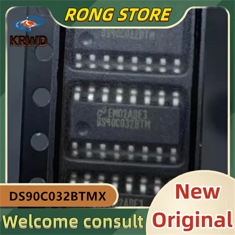 10PCS DS90C032BTM  New Original DS90C032BTMX DS90C032BTMX/NOPB  SOP16