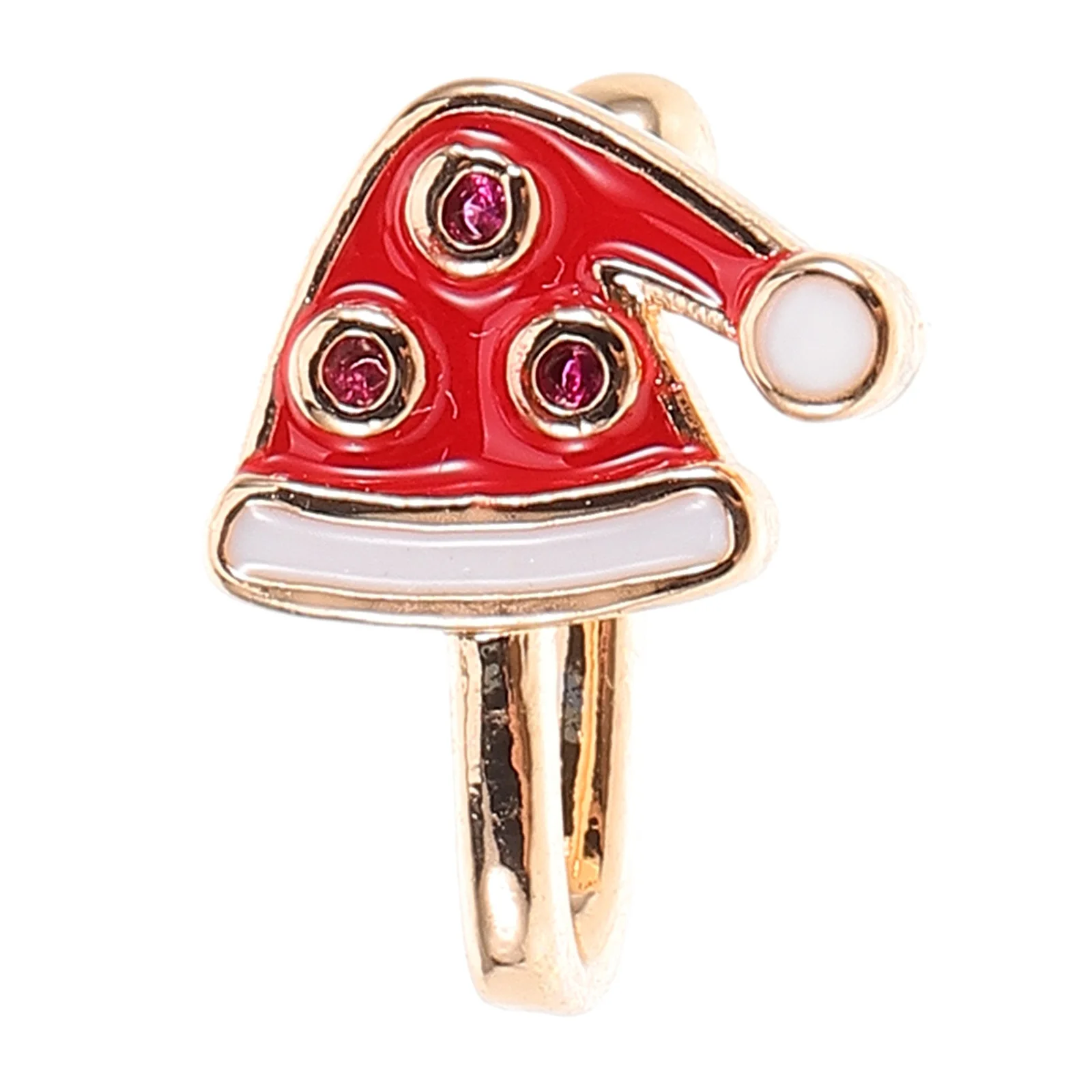 

U-Shape Christmas Series Non Piercing Fake Nose Ring Clip on Small Nose Stud Jewelry for Women Trendy Fashion