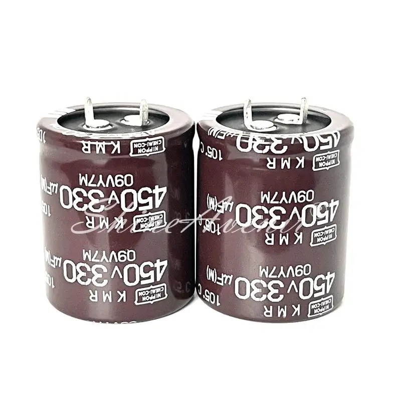 5PCS 450V330UF KMR 35*30 30*35 105℃ Aluminum Electrolytic Capacitors KMS 30*40 High frequency long life New Original