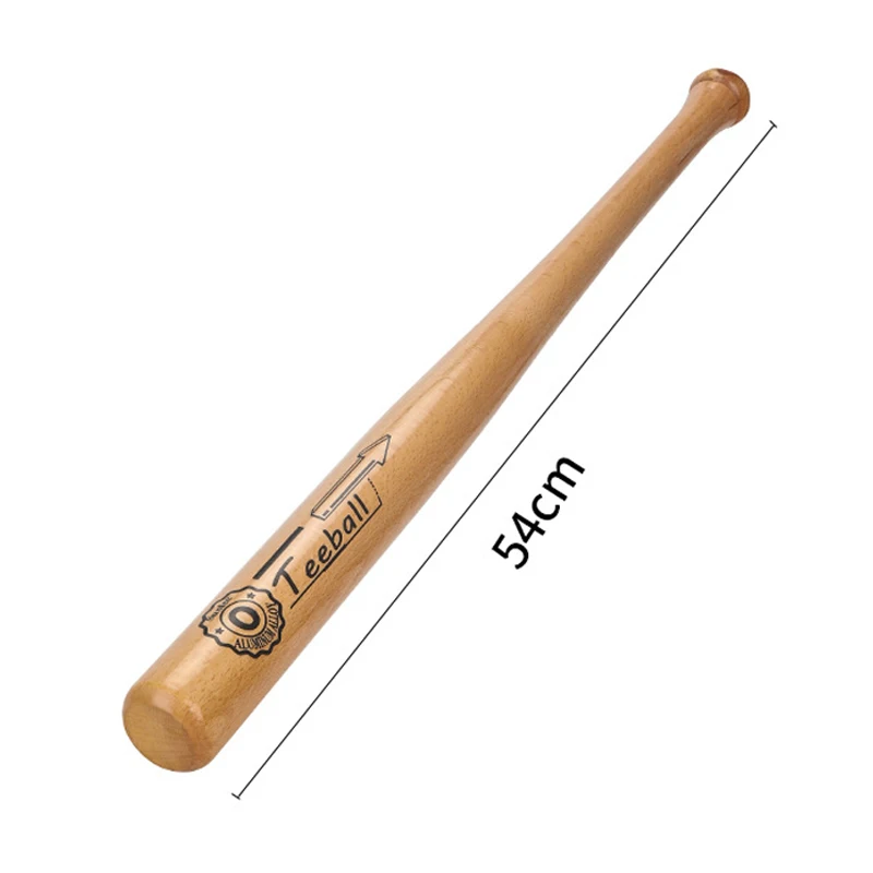 54Cm Classic Wooden Baseball Bat for Baseball Training Home Self Defense Baseball Bat for Youth Kids Teenagers Adult