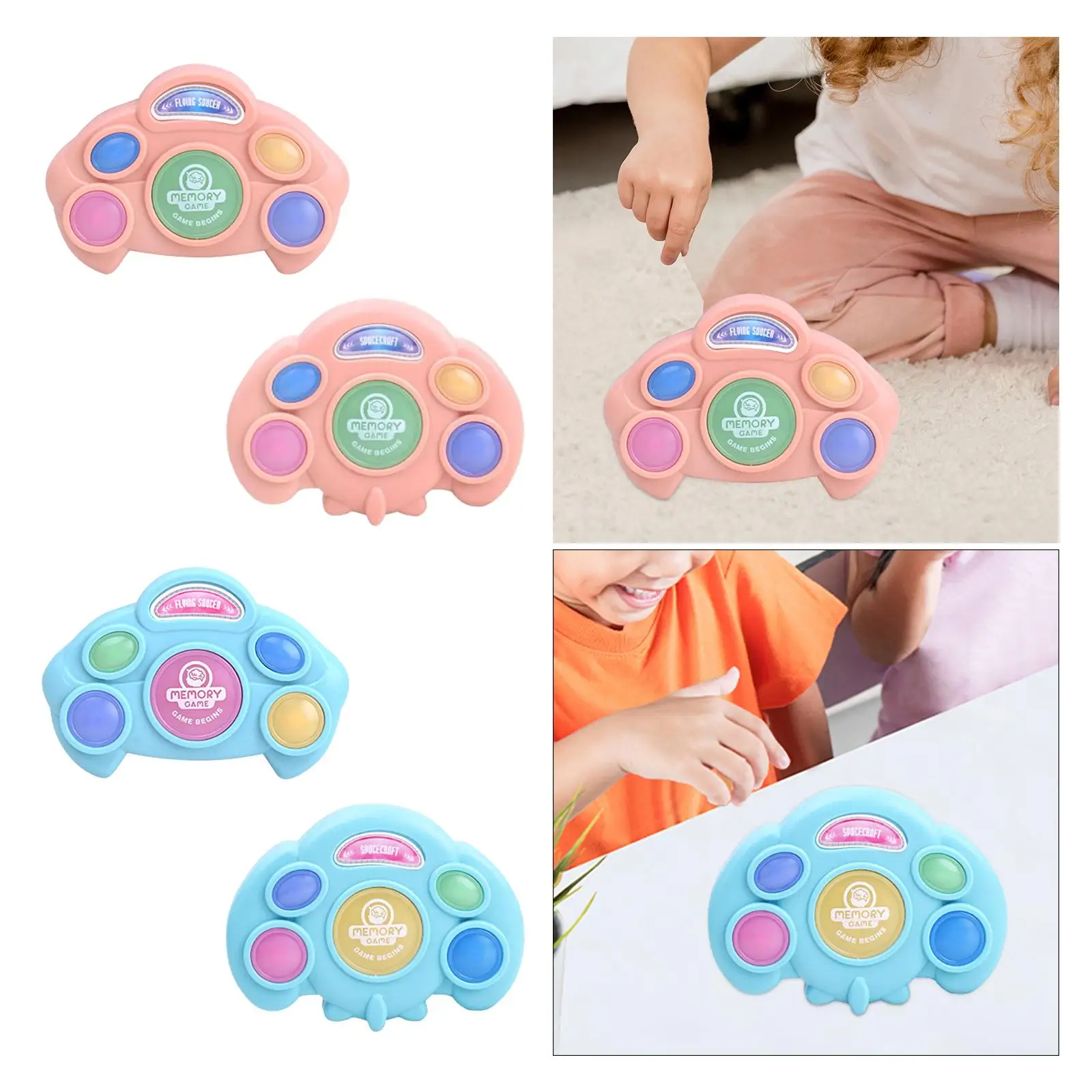 Electronic Memory Game Repeat The Color Interaction Toys Memory Training