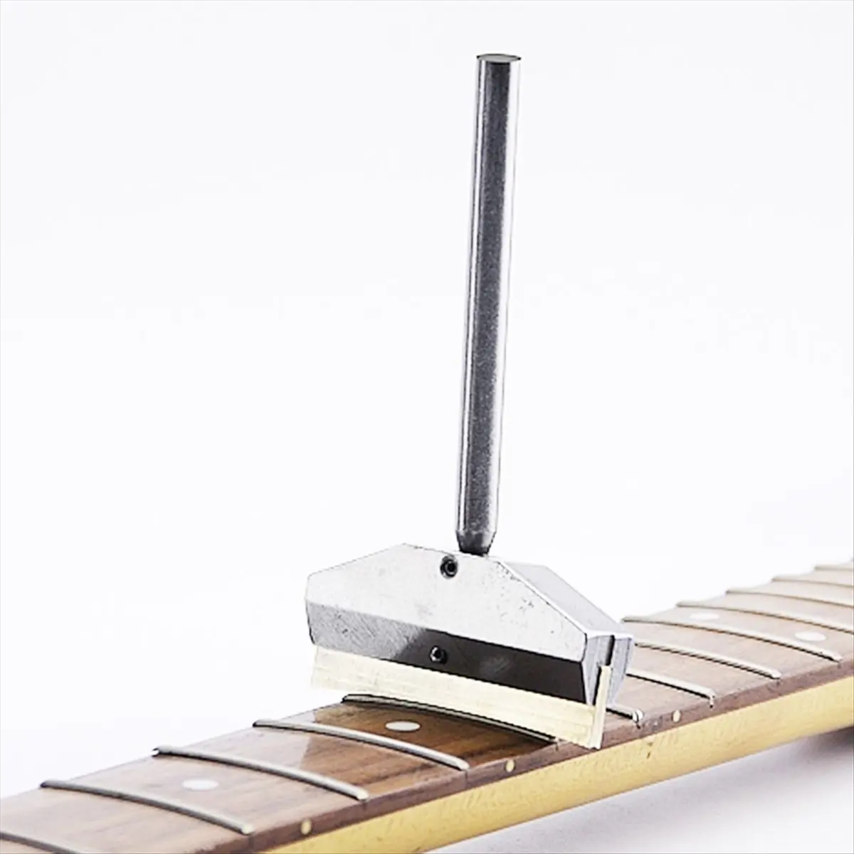 

【БЕСПРОДАЖА】гитарный инструмент, пресс для бас-ладов с шестигранным ключом, сменный инструмент для накладки на гриф, серебристый