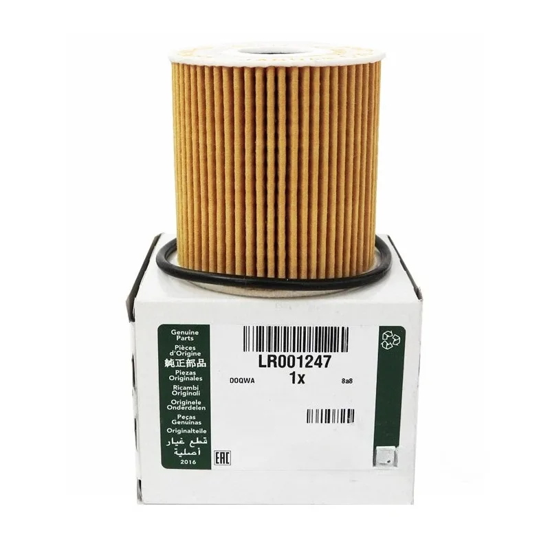 

LR001247 Оригинальный элемент масляного фильтра, фильтрующий элемент дизельного двигателя для Land Rover Freelander 2 Evoque 2.2T