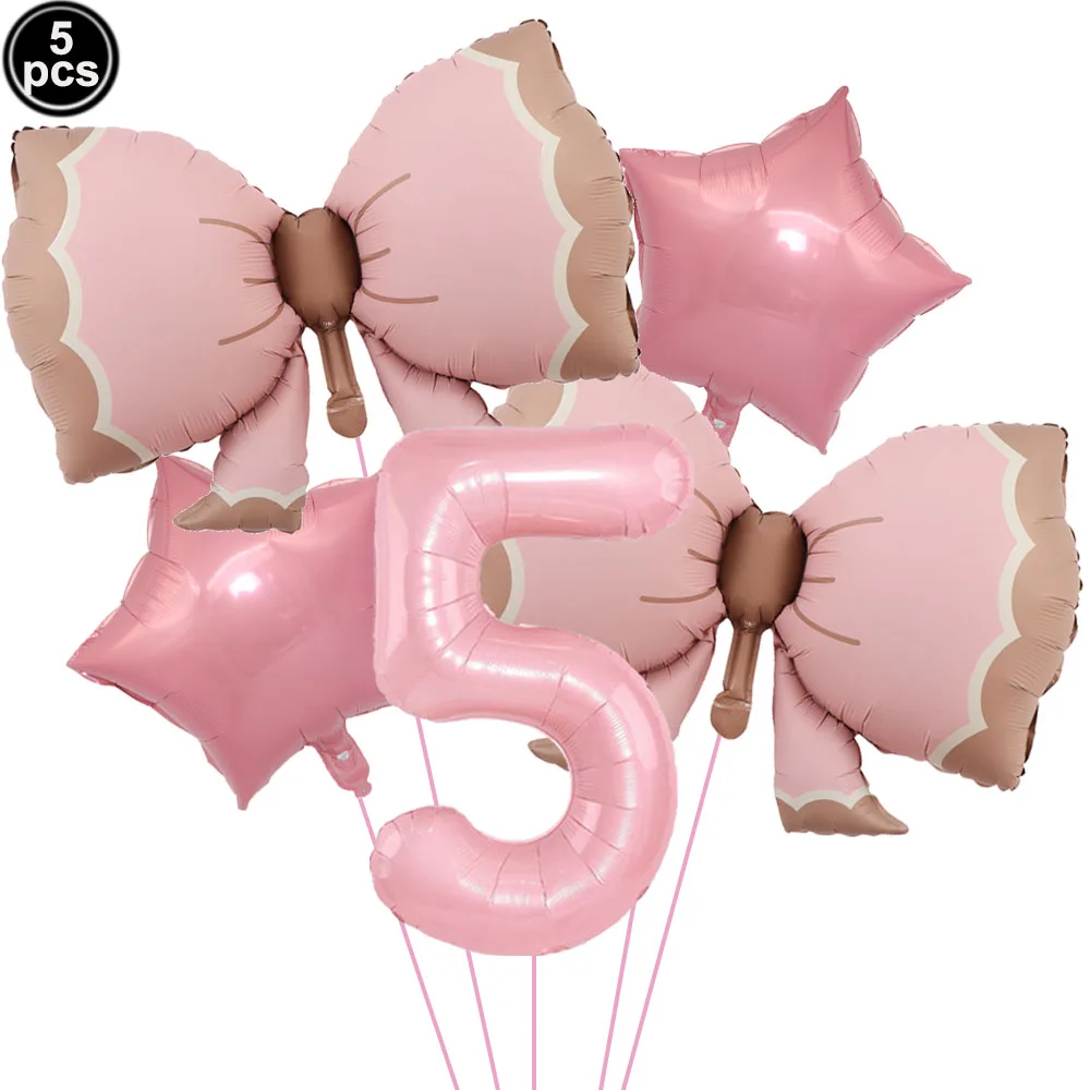 Flower Fairy Balloons Set for Girls, Decorações Tema Borboleta, Birthday Party Supplies, Decor, 1-9th