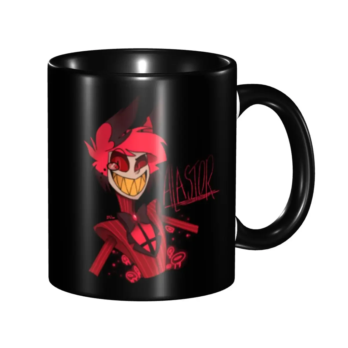 Customized Hazbins TV Show Animation Hotel Coffee Mug DIY Ceramic Tea Milk Cups