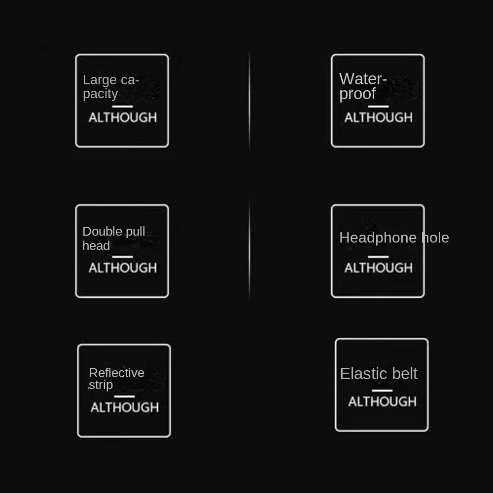 

Large Capacity Sport Mobile Waist Bag Lightweight Multi-function Running Waist Bag Breathable Storage Sports Phone Bag Men Women