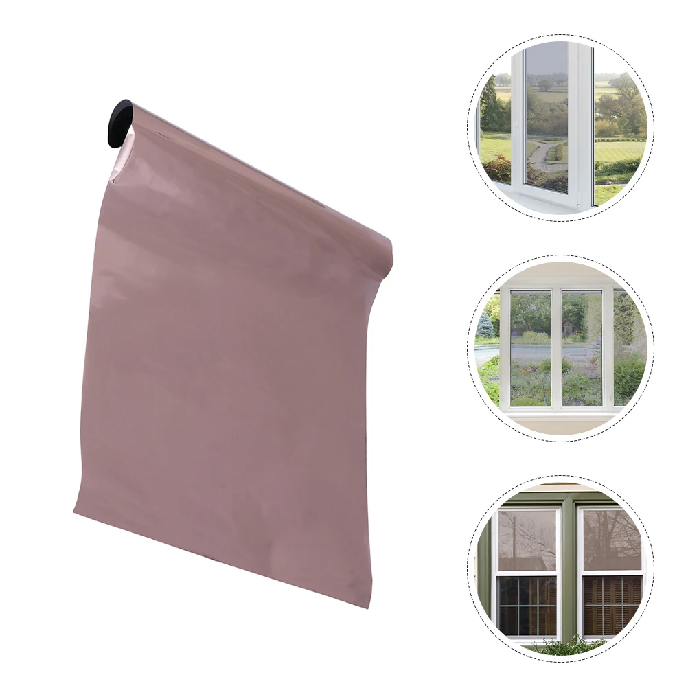 

1 Roll Heat Blocking Anti Uv Window Tinting One Way Privacy Glass Mirror Tint Daytime Self Adhesive Film For Sun
