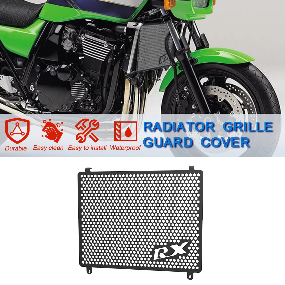 

For Kawasaki ZRX1100 ZRX 1100 1997 2000 200 1999 1998 Motorcycle Accessories Radiator Grille Guard Protector Protection Cover