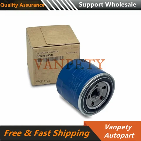 Новый масляный фильтр Tonlinker 26300-35505 2630035505 для Hyundai Elantra Accent Sonata Tucson IX35 для Kia Sportage Optima Soul Forte