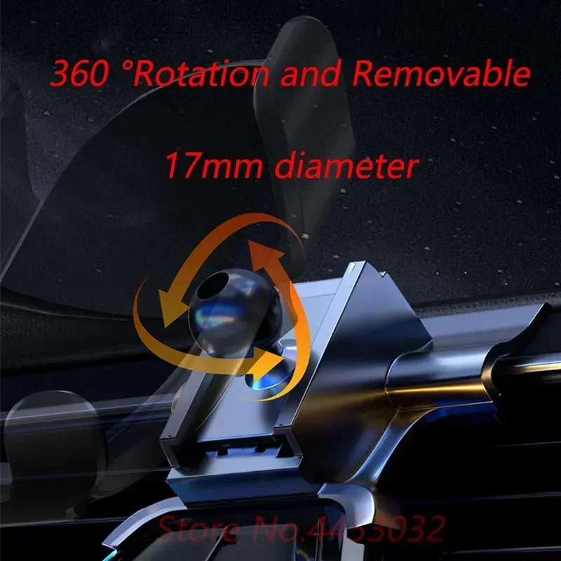Car Phone Holder Base Special Mounts For Renault Grand Koleos 2024 2025 Only Air Outlet Base Accessories Ball 17mm(NO Stand)