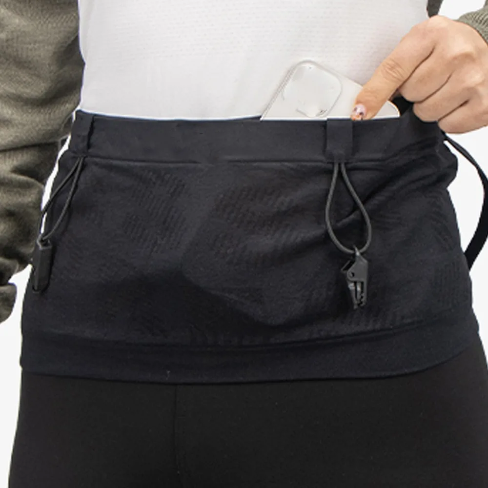 

With Clip Marathon Invisible Waist Bag Slim Running Belt Marathon Running Bag Storage Thin Sports Phone Bag Men Women