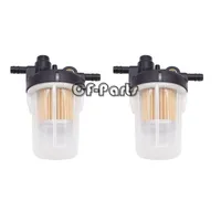 2pcs Fuel Filter Assembly 6A320-58862 For Kubota L2501 L2800 L3200 L3400 B2710 B2910