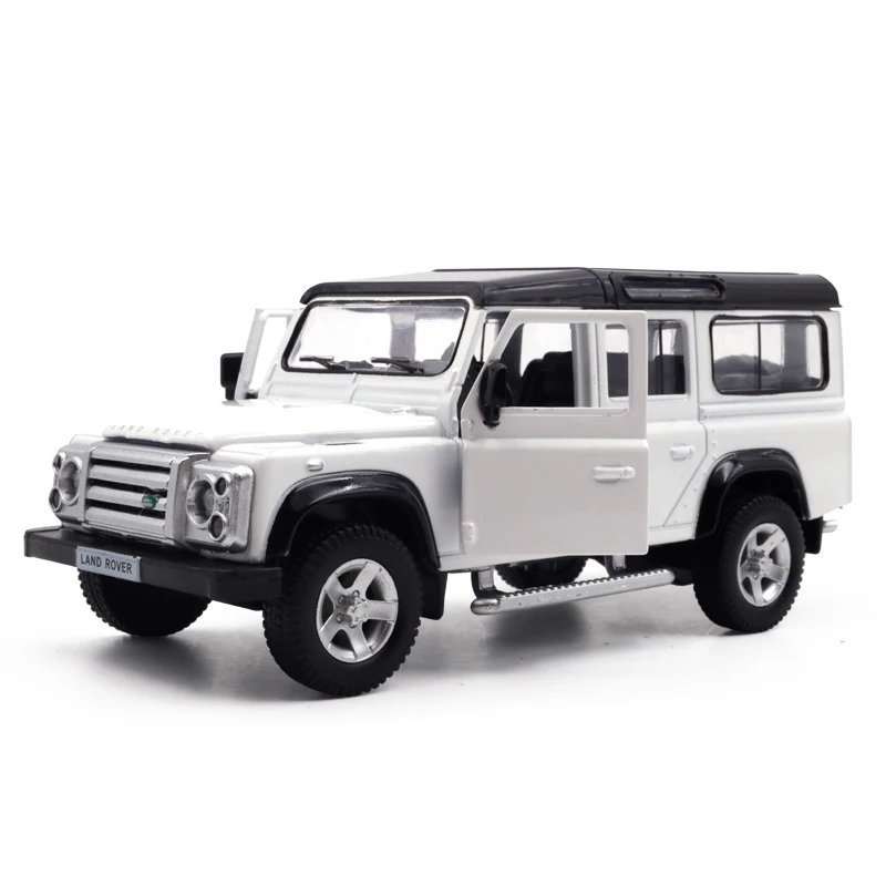 Scale 1/36 Car Model Replica Miniature Land Rover Defender Alloy Diecast Collection Toys Xmas Gift Office Home Decoration