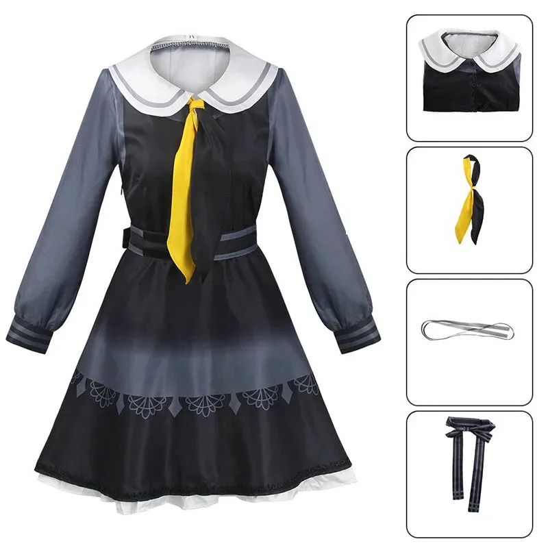 

Shinonome Cosplay Costume with Necktie School Uniform Halloween Outfits For Comic Con Shinonome Ena Mizuki Dress