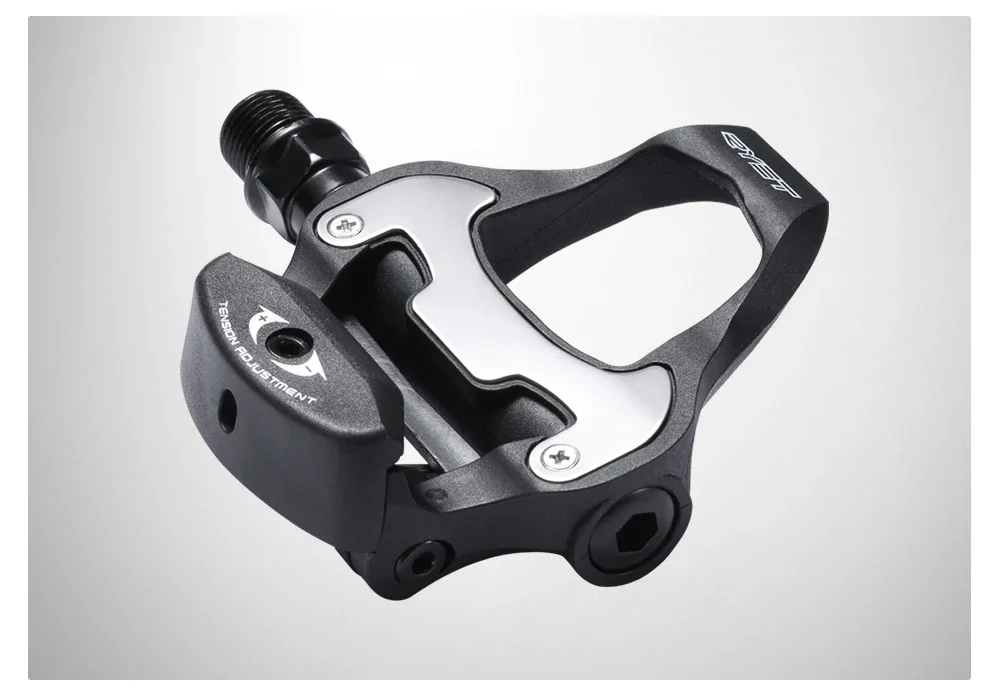 RYET Rennradpedal Selbstverriegelnd Aluminium Für SPD-SL MTB Rennrad Clipless Fahrradpedale Fahrradfußplatten Plattformteile – Detail 11