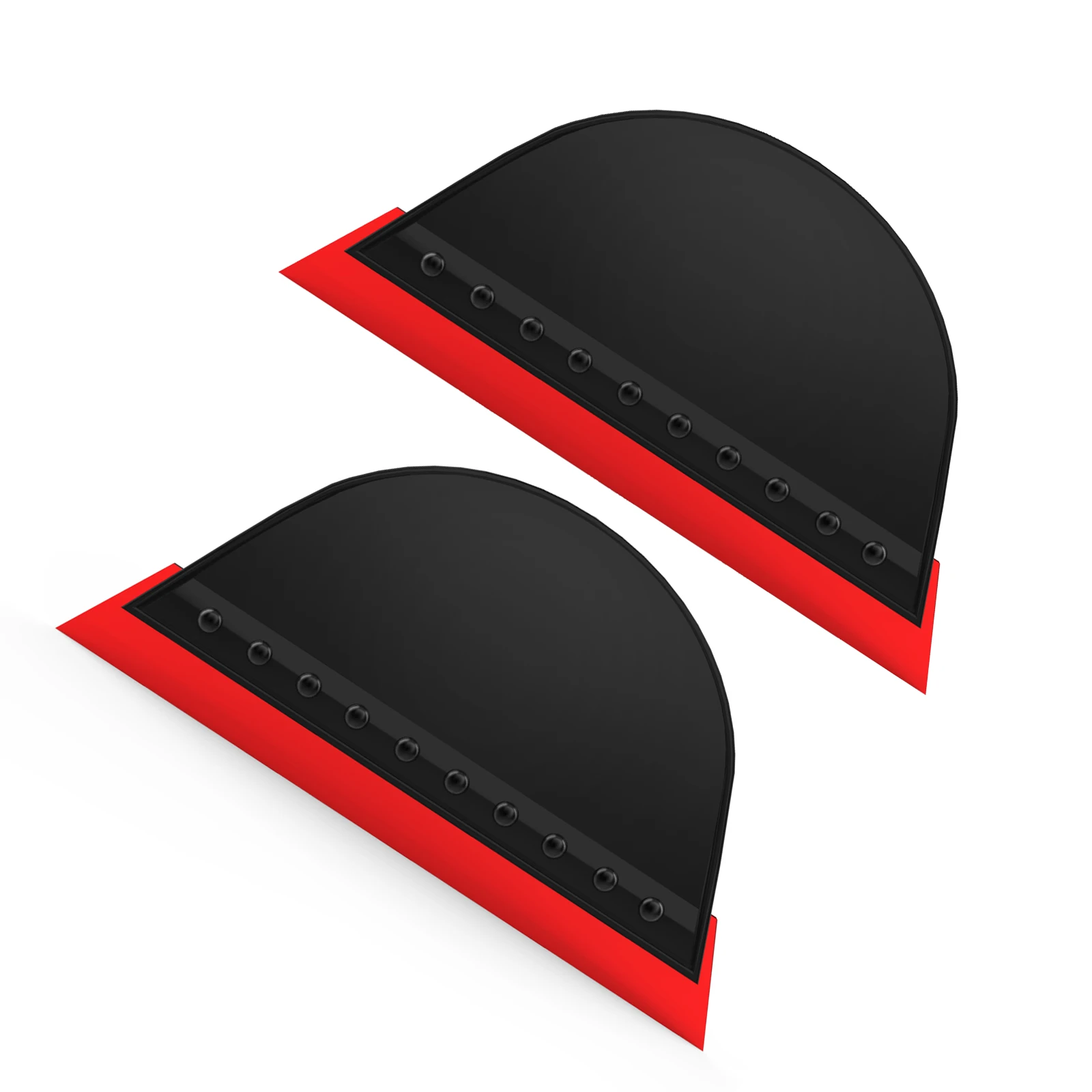 

EHDIS 2pcs Pro PPF Squeegee Foil Window Tint Film Install Rubber Blade Scraper Cleaning Tool Car Glass Water Wiper Snow Remover