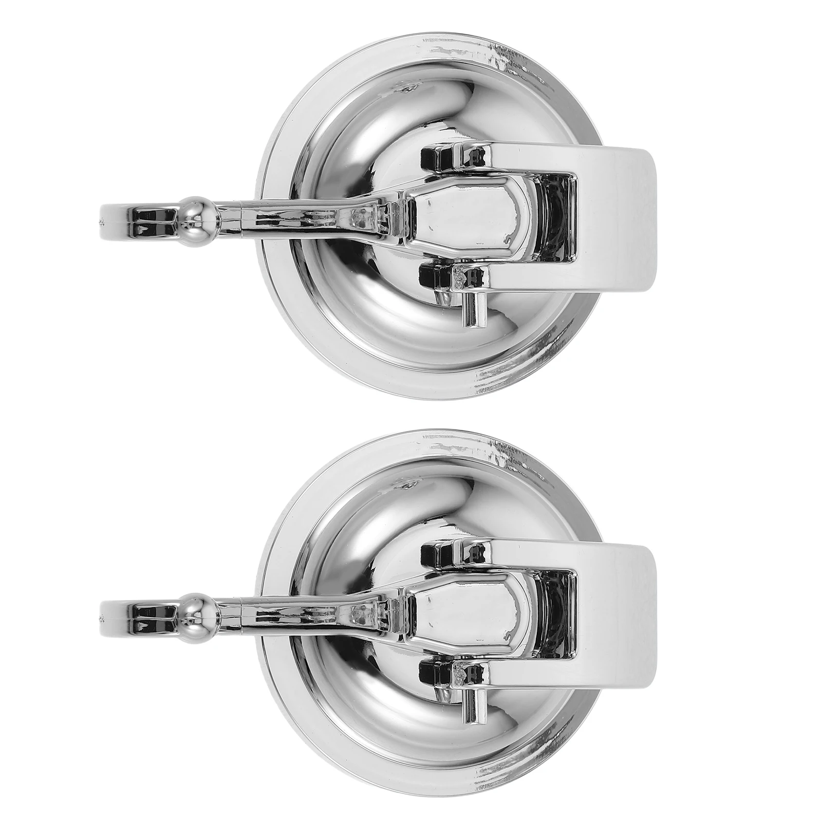 

2Pcs Suction Cup Hooks Removable Bathroom Towel Hanger Wall Mount Shower Glass Hook For Loofah Holder Smooth Surface Compatible