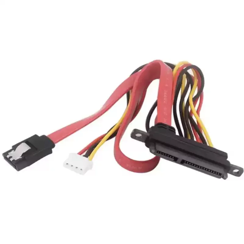 for Computer Power Supply SATA Adapter Integrated Hard Disk Optical Drive Data Cable Power Cable 7+15P PH2.0 4P Spacing