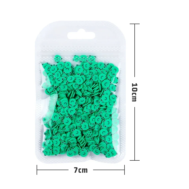 10g Frösche Ton scheiben für Schleim füller Silikon form füller DIY Charms Epoxidharz liefert grüne Farbe Frosch füllung Zubehör