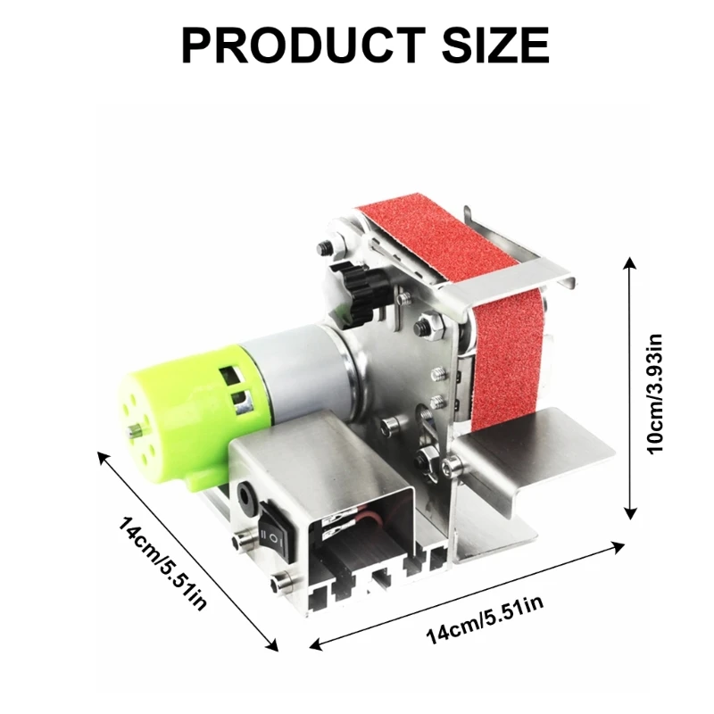 Belt Sander Benches Metal Grinder Cutter Making Small Electric Sharpening Machine Dropship