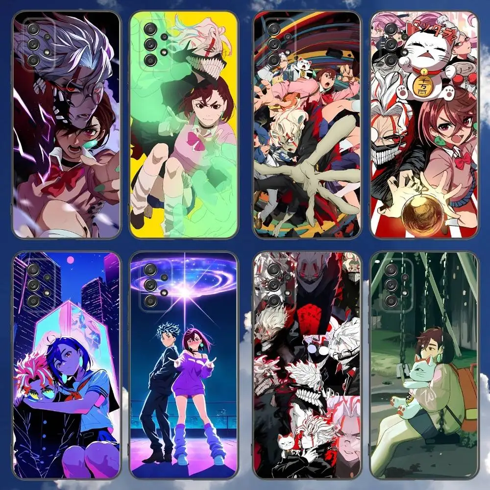 

A-Anime D-Dandadan Phone Case For Samsung Galaxy A 91,80,73,72,71,53,52,51,22,5G Shockproof Soft Black Cover