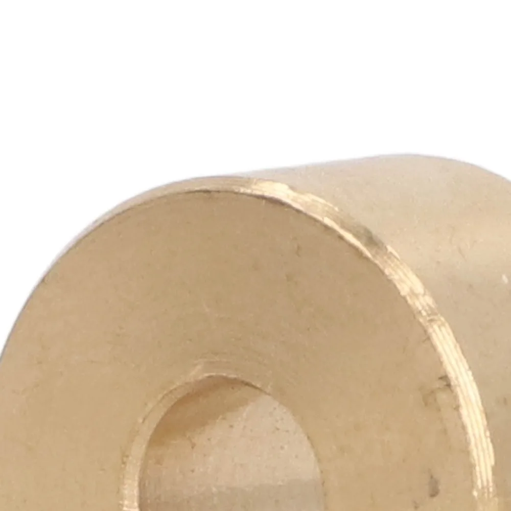 Adjustable Brass Material Drill Stop Collar Yellow Shaft Positioner Brass Drill Bit Depth Stop Collar Woodworking