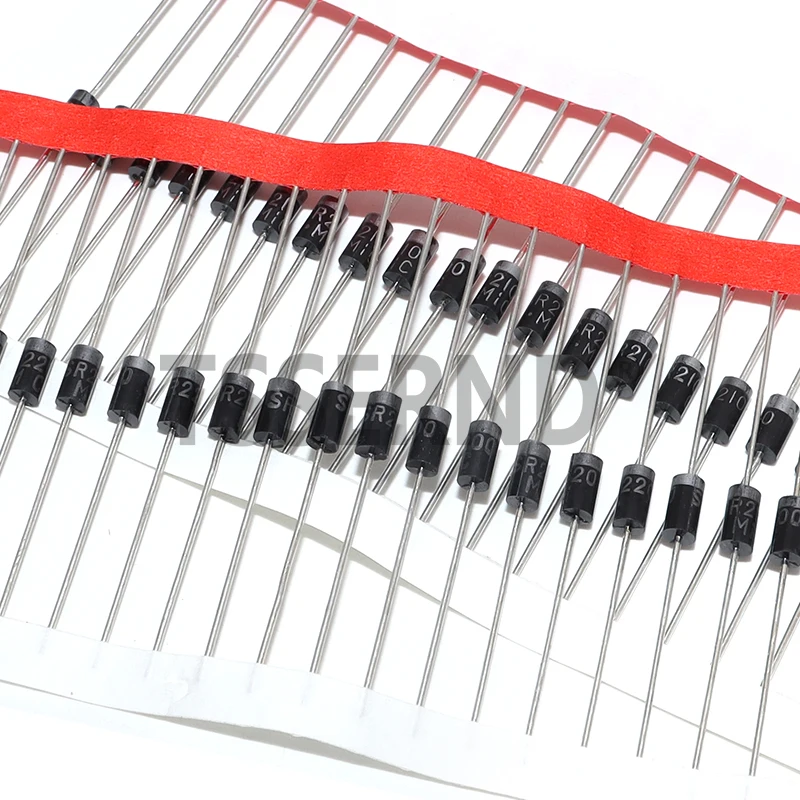 20PCS/LOT Diodos Schottky SR2100 SR2200 SR3100 SR5100 SR5200 SB3100 MBR3100 SR3200 SR560 SB560 SR240 SR260 SR540 DO-15 27 SR3100