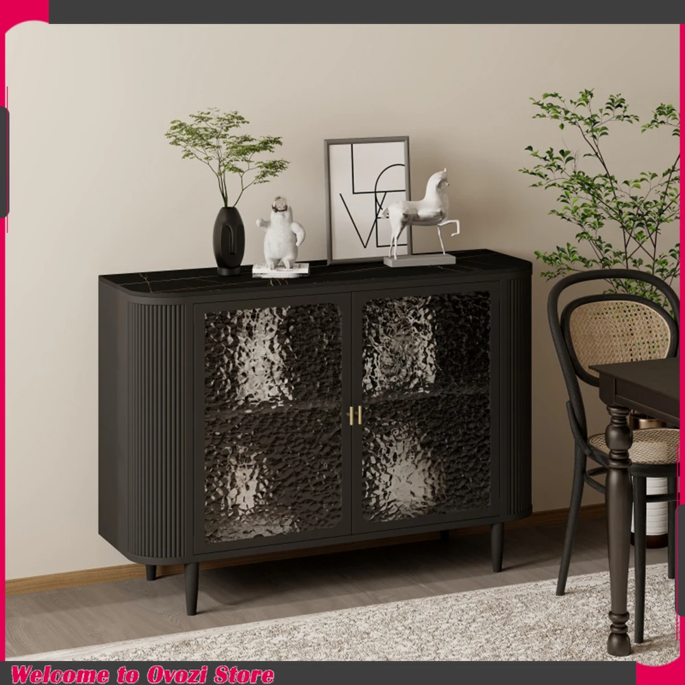 

Dining Shelves Cabinets Knobs Organizer Glass Luxury Minimalist Cabinets Muebles Bajitos De Salon Living Room Decoration