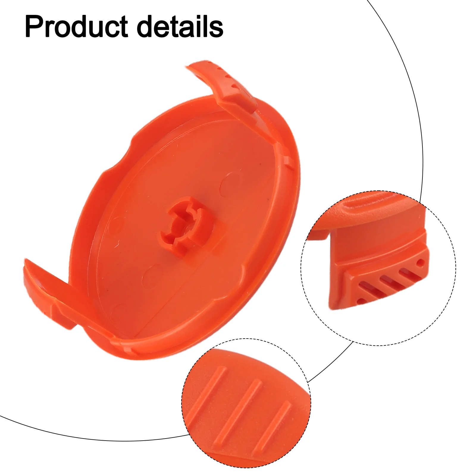 3pcs/set Spool Cap Cover For Black for decker Line String Spring Trimmer Eater Refills 385022-02 385022-03 90624846