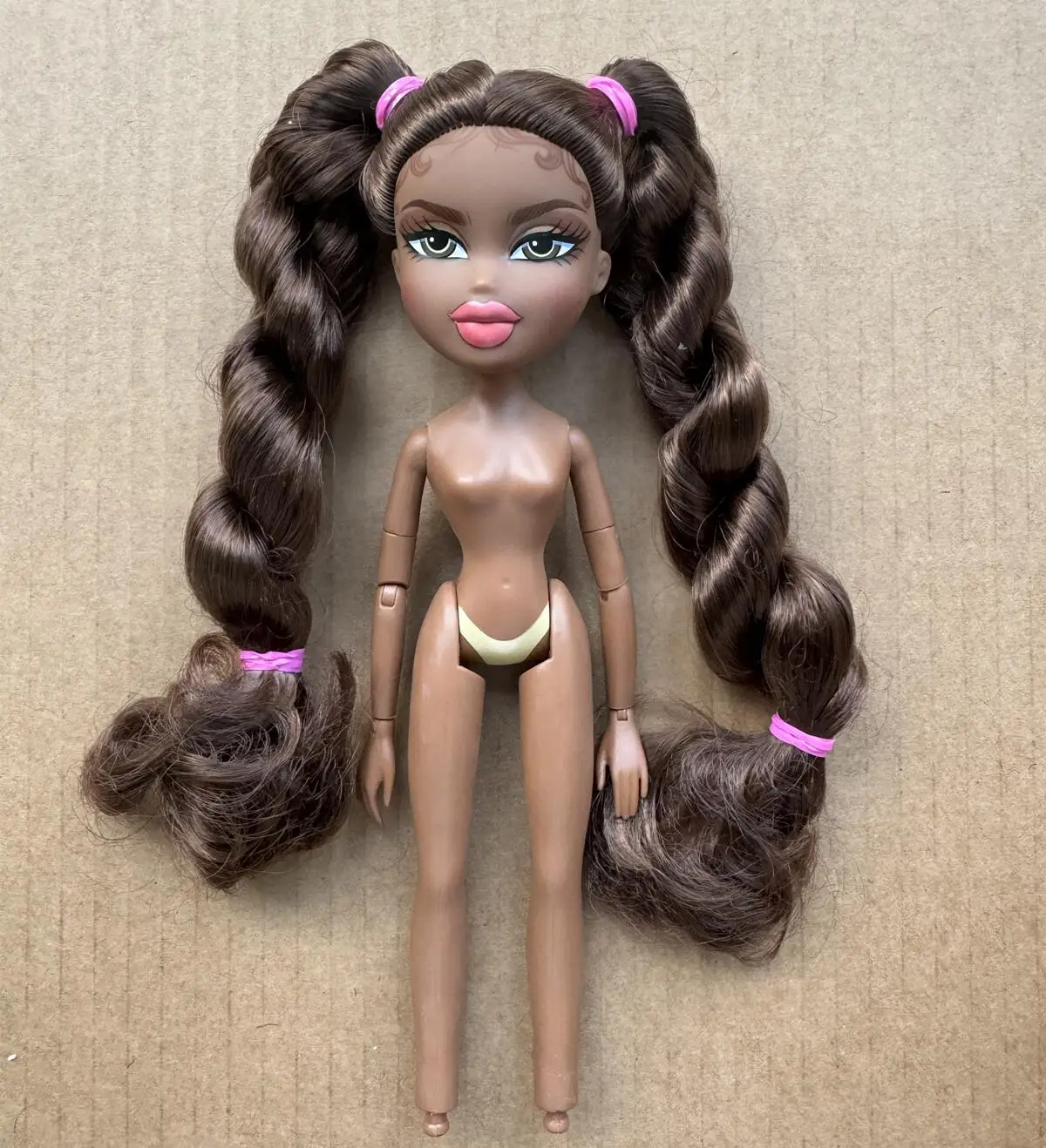 2001 Version Original Brazz Doll Multi-Joints Movable Vintage Rare Face Doll Heads Doll Shoes DIY Toys Accessories