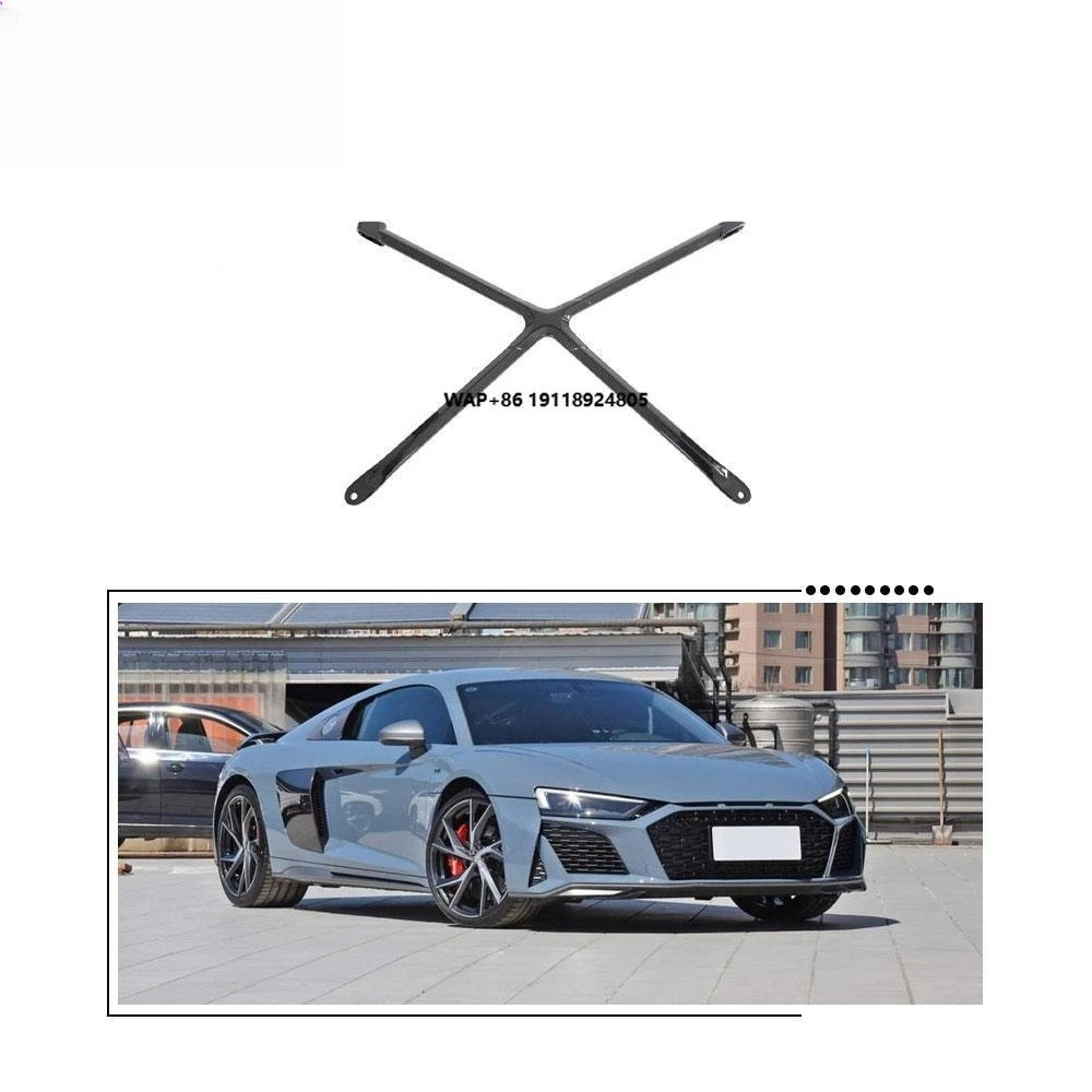 

Dry Carbon Fiber Engine Compartment Balance Bar for-Audi R8 V10 2023