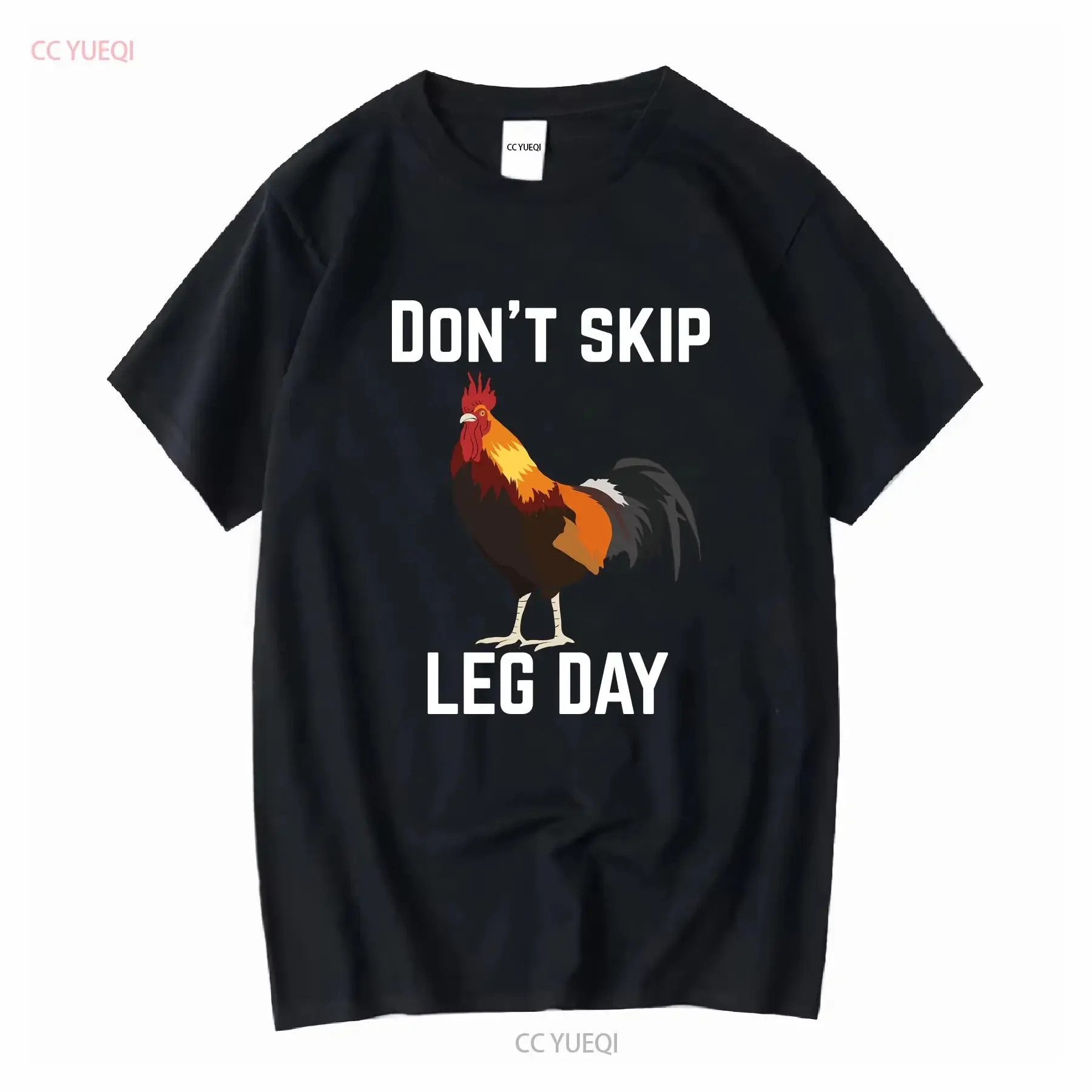 Lustiges Workout-T-Shirt, Fitnesskleidung, Gym-Tops, Trainingskleidung für Bodybuilder, Don't Skip Leg Day, Vintage-Stil, gewaschen, vielseitig, weich