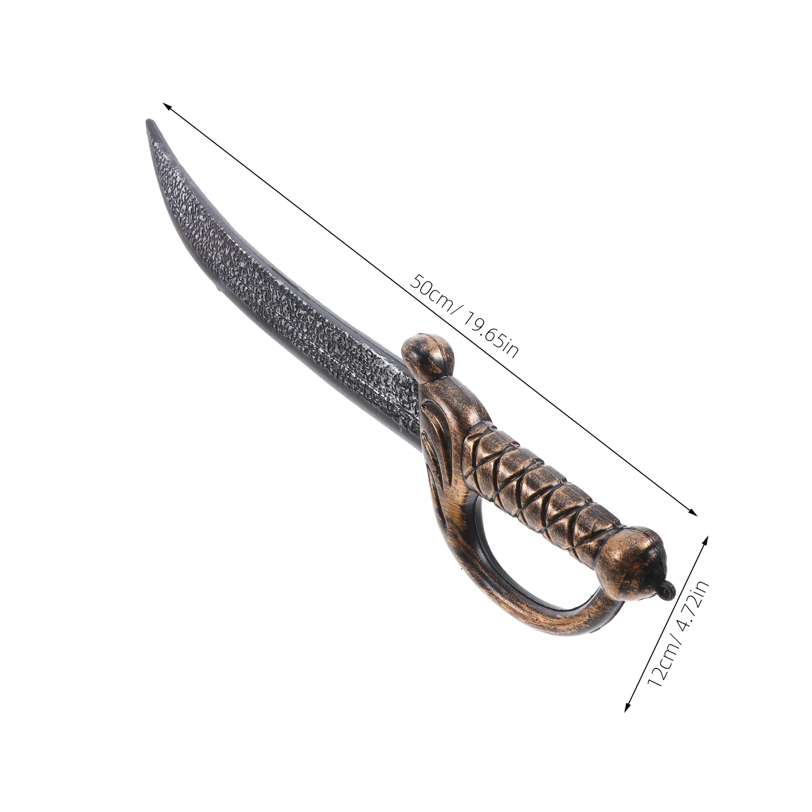 อุปกรณ์ประกอบฉากดาบปลอมน้ำหนักเบาสำหรับงานปาร์ตี้ฮาโลวีน ของขวัญคอสเพลย์ อุปกรณ์เสริมดาบ