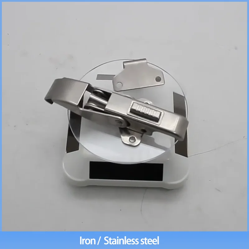 

Iron And 304 Stainless Steel Toggle Lock For Industrial Machinery Automotive And Container Locks With Anti Loosening Mechanism