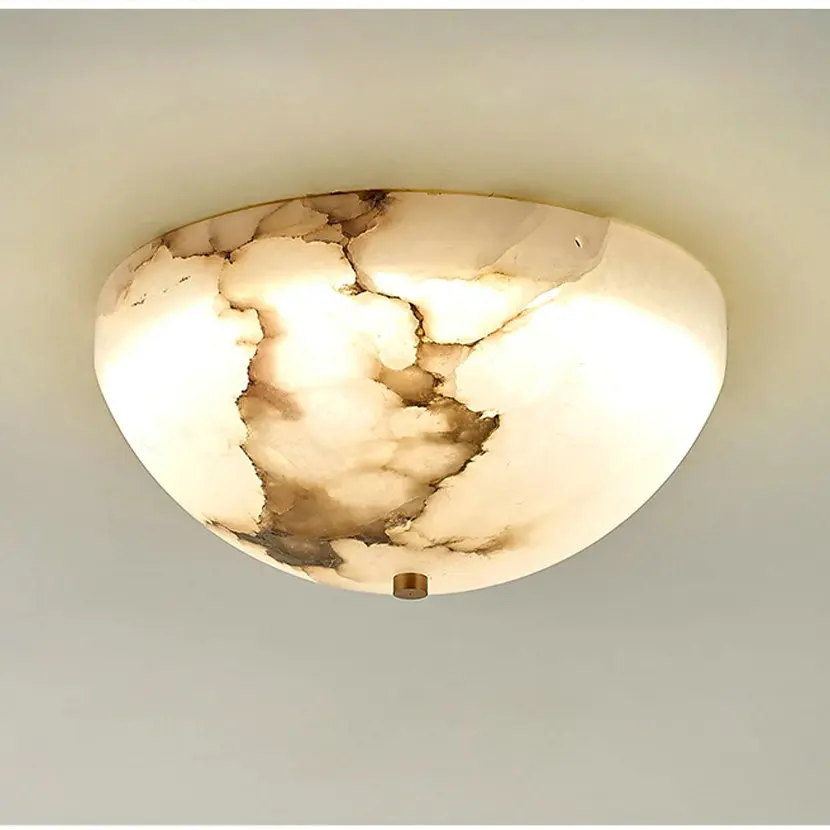 Lámpara De Techo LED regulable redonda De mármol moderna, lámparas De Techo, lámpara De Techo para sala De estar y entrada