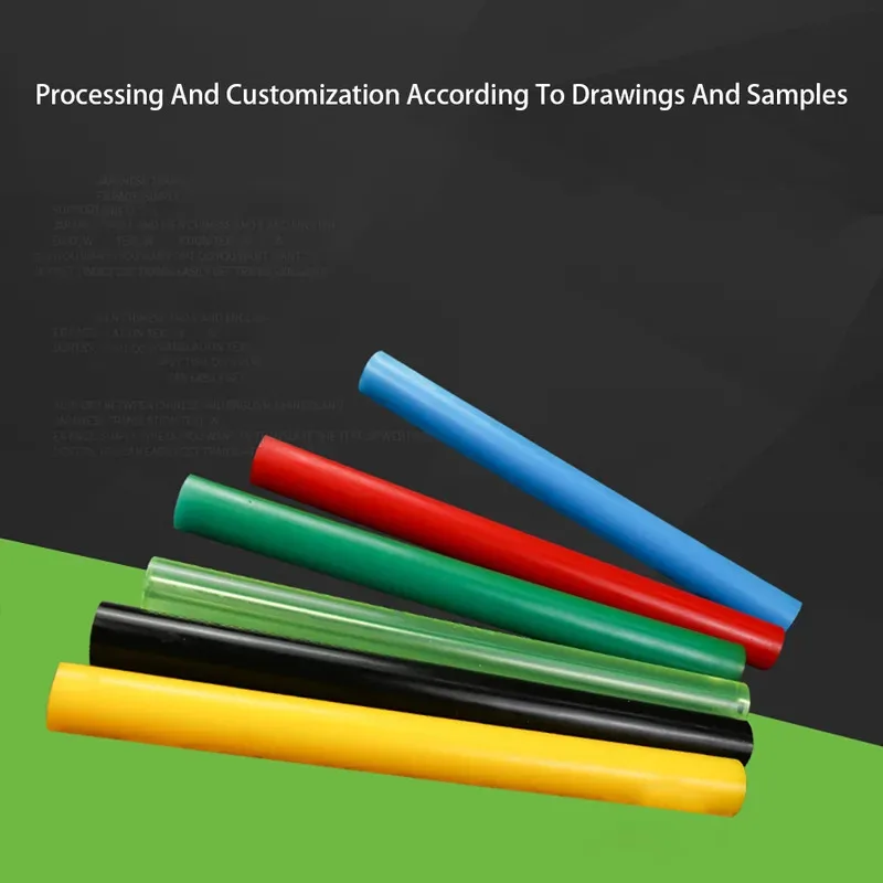 

Elastic Stretch PU Rod Solid Polyurethane Multiple Colors 20-55mm Dia 500mm Length