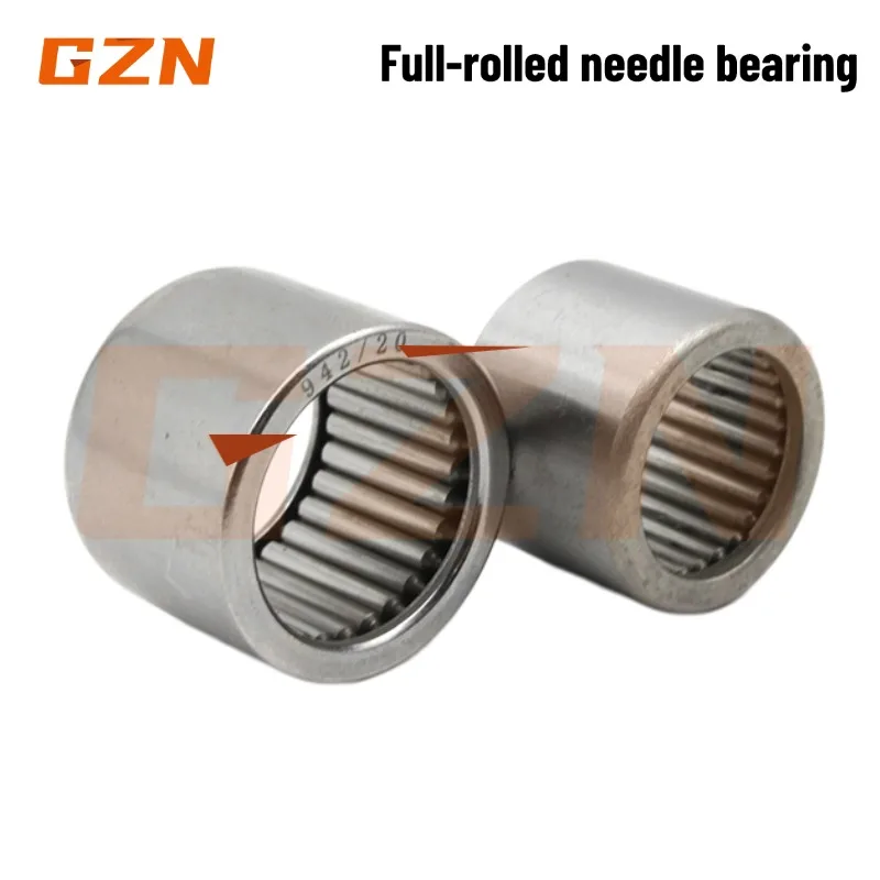 1/2/4PCS Inside 6/8/10/12/15/17/20/25mm Press-type Pointed Roller Needle Full-needle Bearing F-0608 F-3520 F-1712