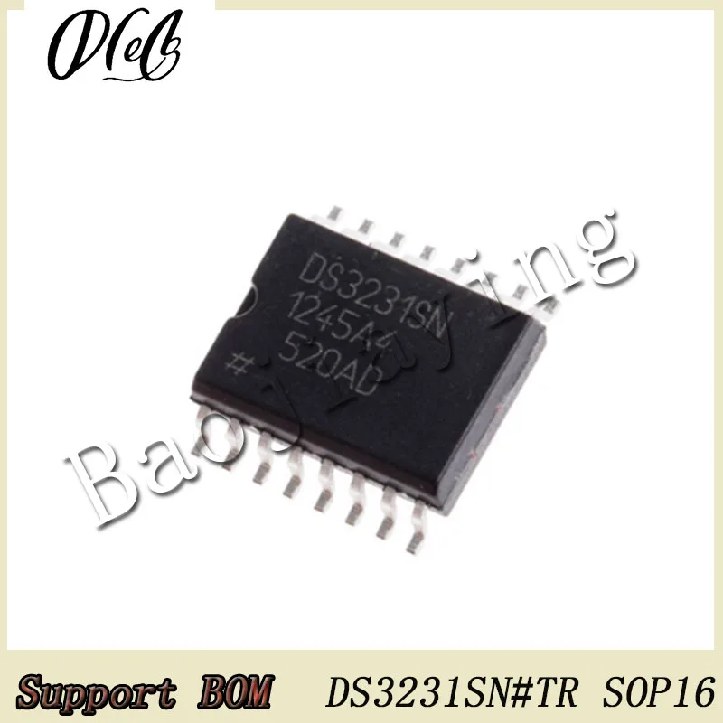 5PCS/Lot DS3231SN#T&R DS3231SN DS3231 SOIC16 For  RTCI²C Real-Time Clock Chip