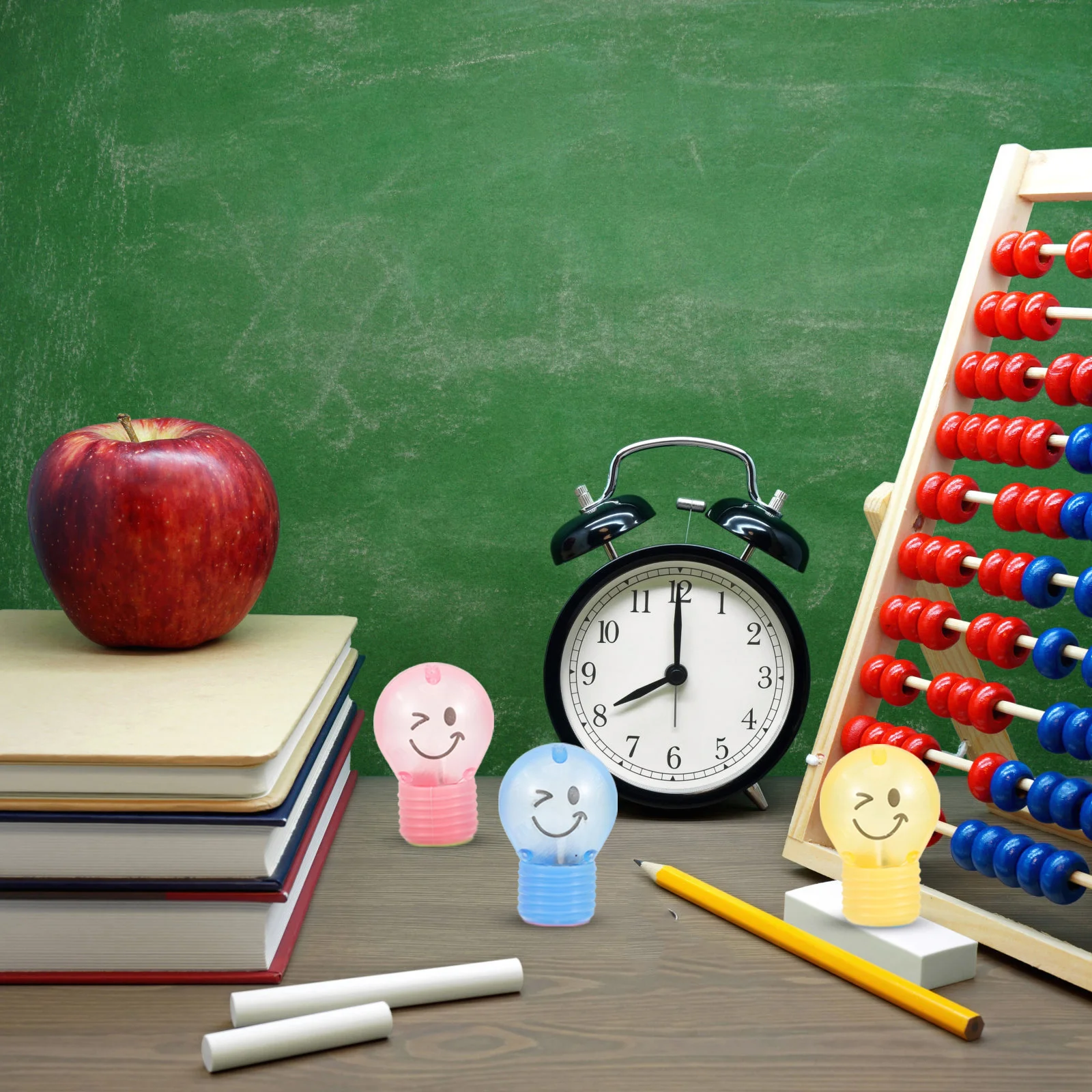 

10Pcs Mini Cartoon Bulb Pencil Sharpener Portable for Classroom Office Great Gift for Students Pencil Sharpener