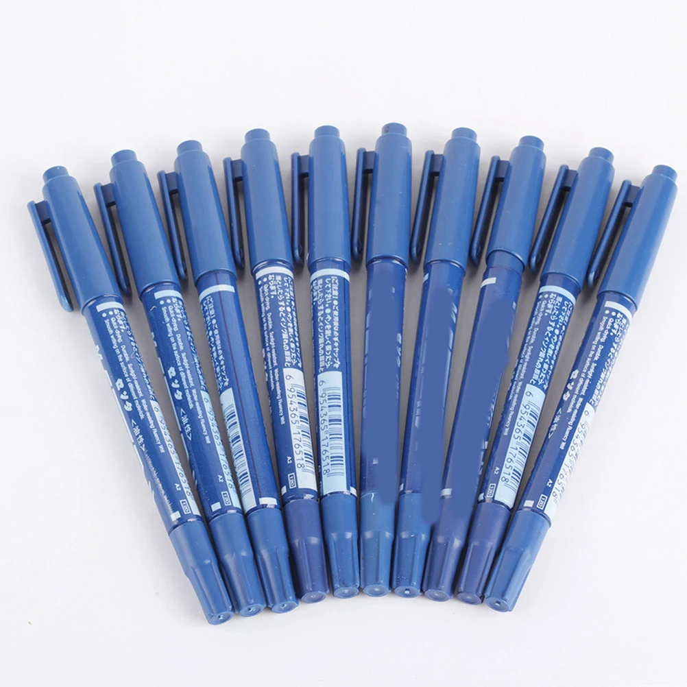 

20 Pcs Oily Painting Brush Tattoo Pen Tattoos Drawing Pencil Ink Plastic Body Marker