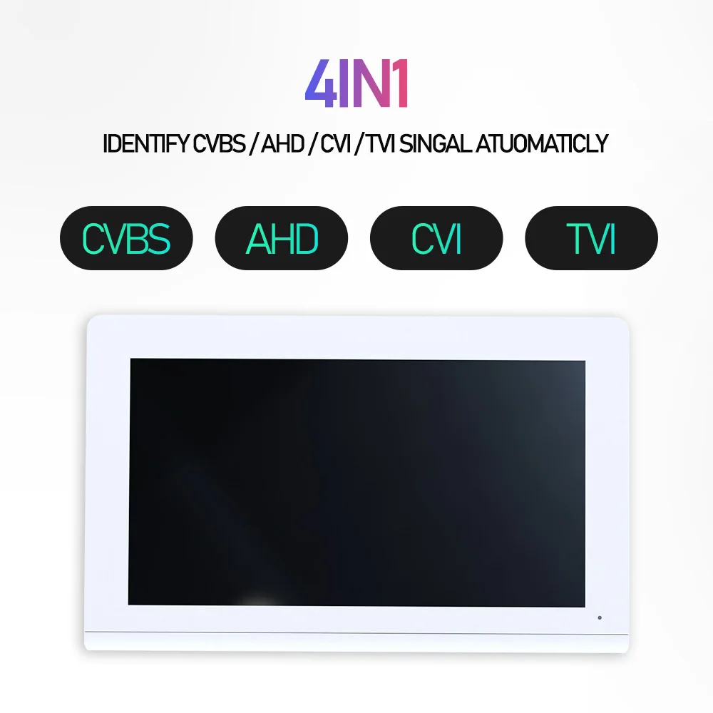 1080p biały Wifi Tuya wideodomofon Monitor wideodomofon kamera wideo wideodomofon s wykrywanie ruchu dla domu apartament