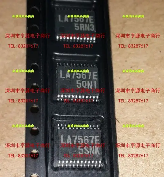

10 шт. оригинальные новые LA7567EV-A-TRM-E TSSOP-24 LA7567E