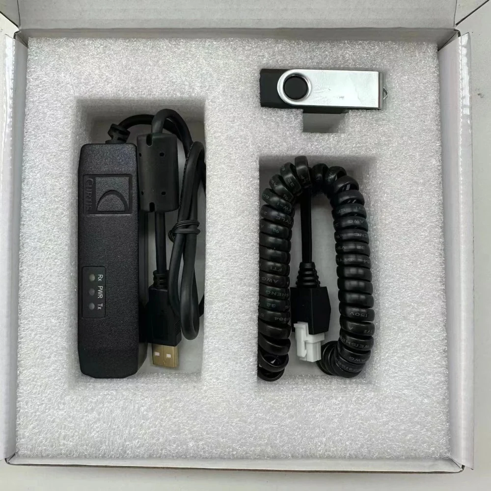 Universal Curtis 1314-4402 PC Motor Controller Programmer with 1309 USB Interface Box Usb Software PC Programming Software