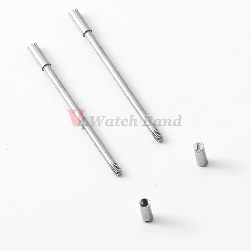 2pcs Screw Pins for Audemars Piguet Royal Oak Offshore Watch Connection Rod Stainless Steel Screw Pin  Watch Accessories