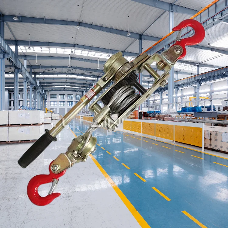 

2/3/4T Pulling Tightening Tool Manual Wire Rope Tensioner Double Hook Electrician Ratchet Tighten Pull Cable Clamp
