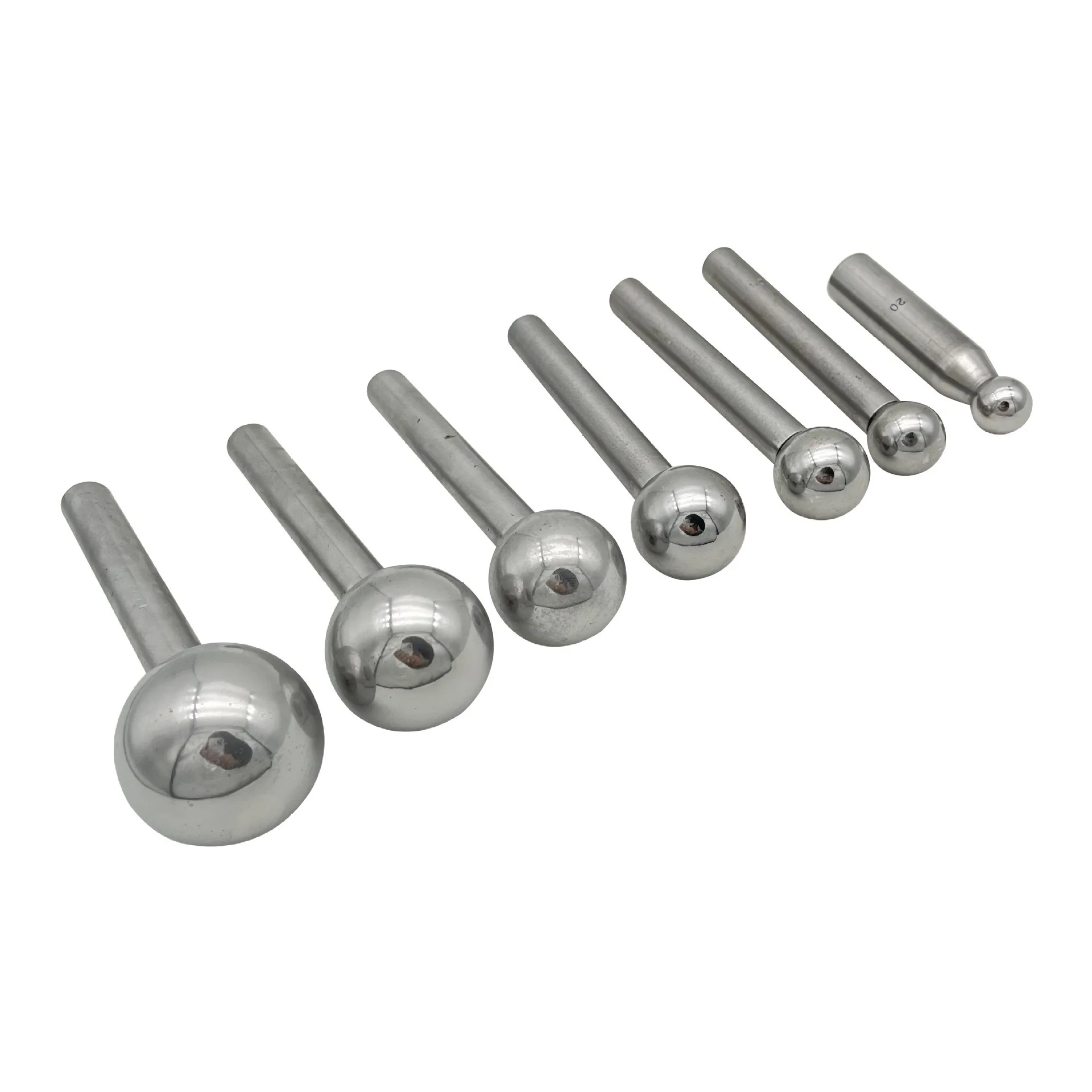 8-Piece Gold And Silver Copper Jewelry Bell Ring Molding Punching Tool Square Nest Anvil Dapping Doming Block And Punch Set